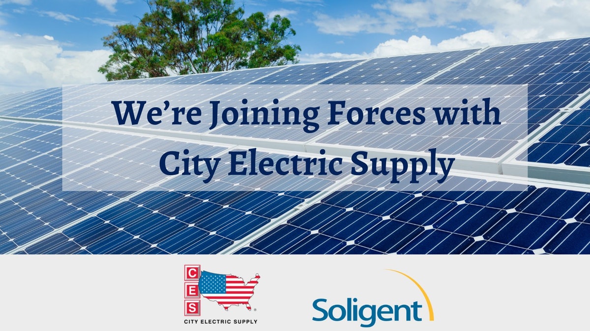 City Electric Supply acquires solar equipment distributor Soligent - Industrial Distribution